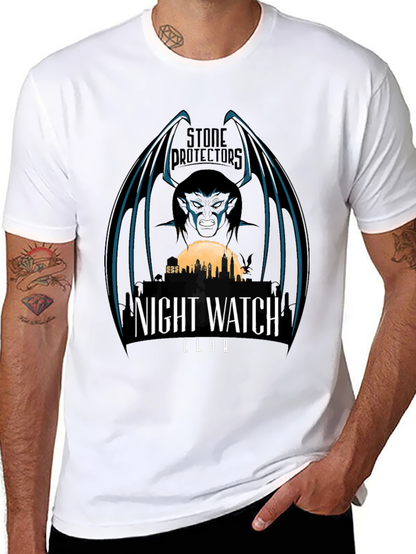 Stone Protectors Night Watch Club T-Shirt