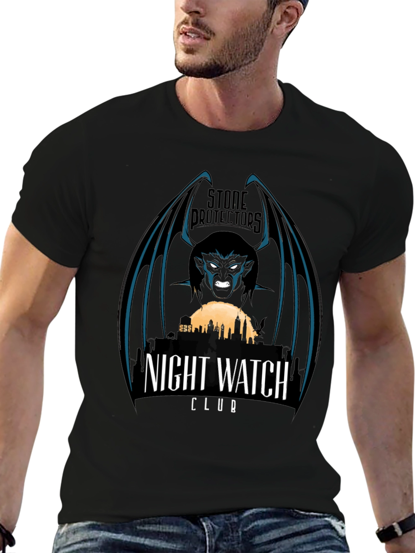 Stone Protectors Night Watch Club T-Shirt
