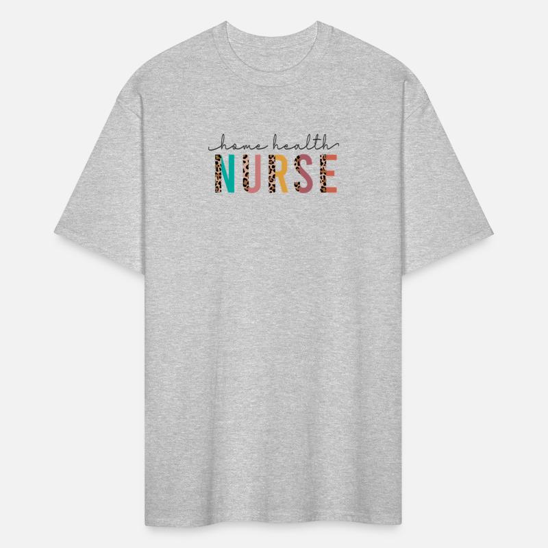 Leopard Print Letters Home Health Nurse Rn Nursing