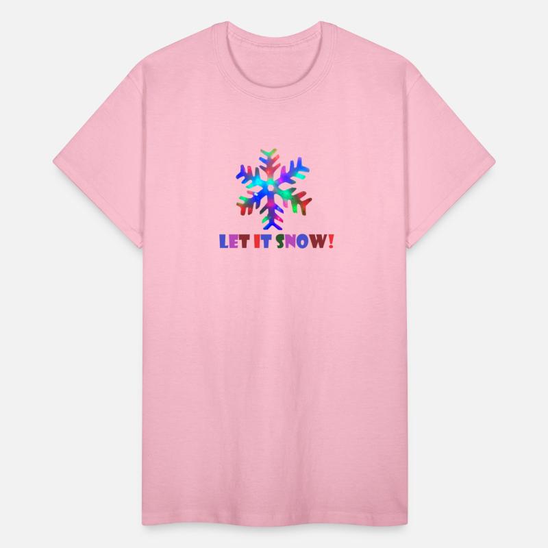 Let it Snow! (Colorful Snowflake Design)