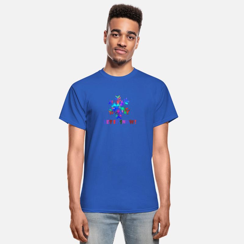 Let it Snow! (Colorful Snowflake Design)
