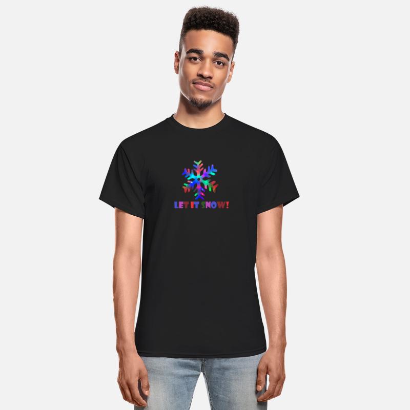 Let it Snow! (Colorful Snowflake Design)