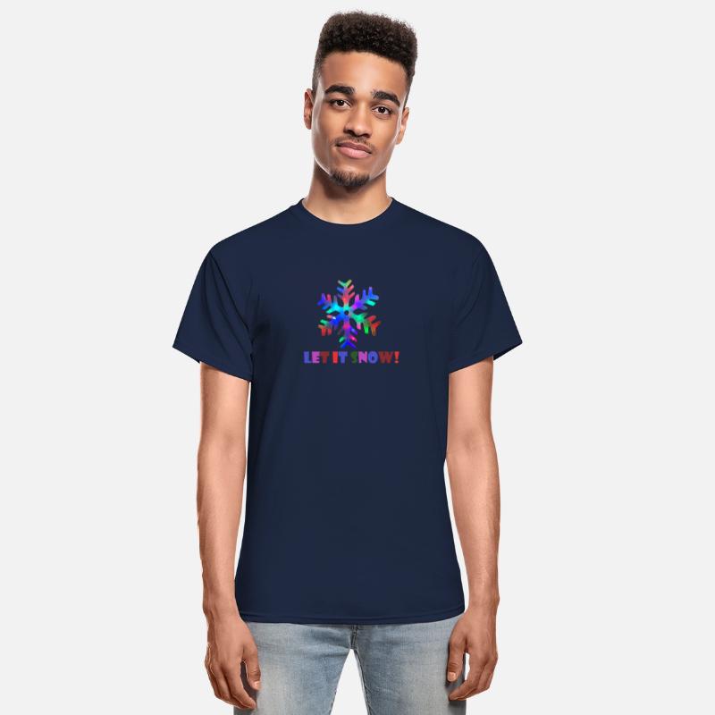 Let it Snow! (Colorful Snowflake Design)