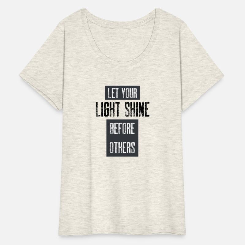 Let Your Light Shine Before Others.