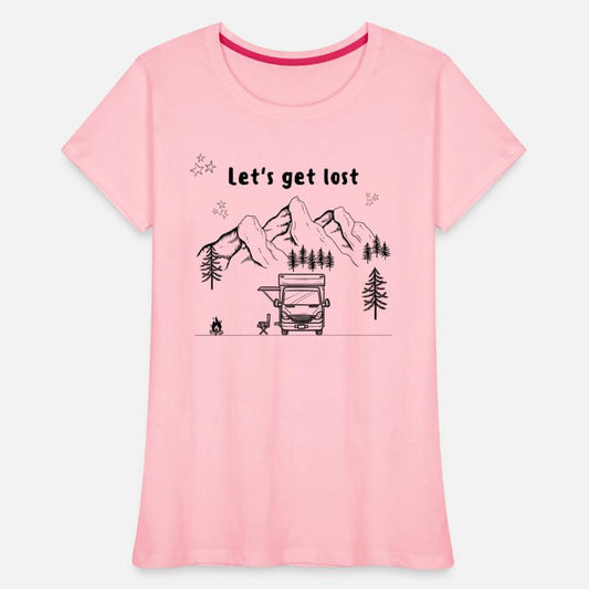 Let's Get Lost Motorhome Parked Mountains Forest