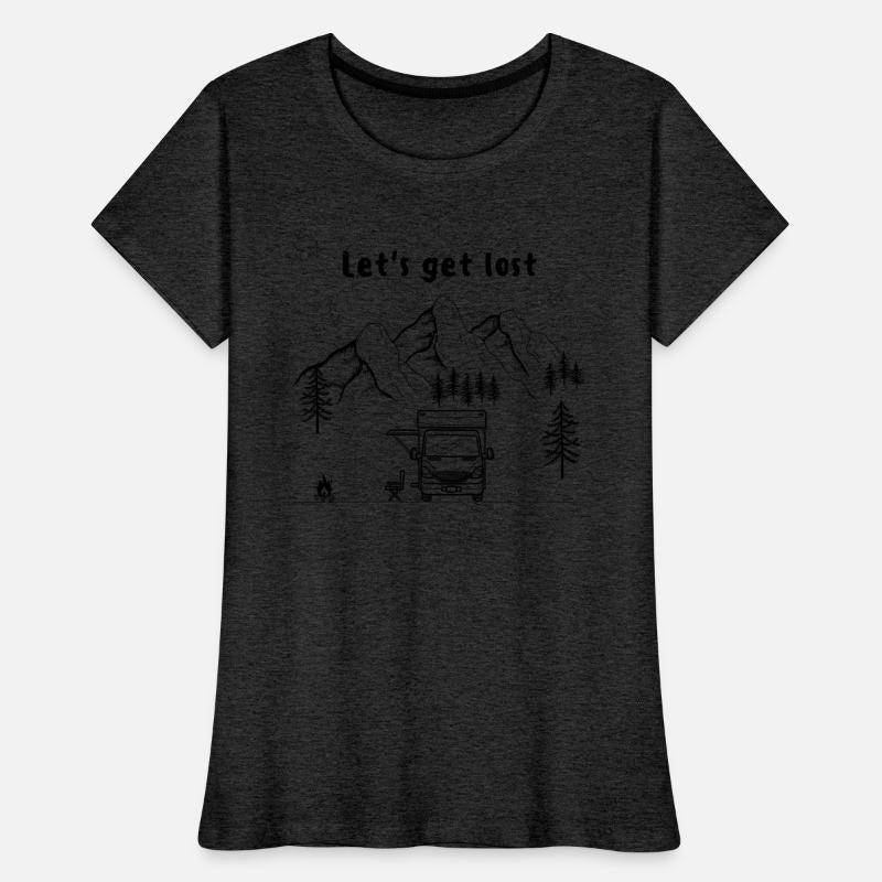 Let's Get Lost Motorhome Parked Mountains Forest