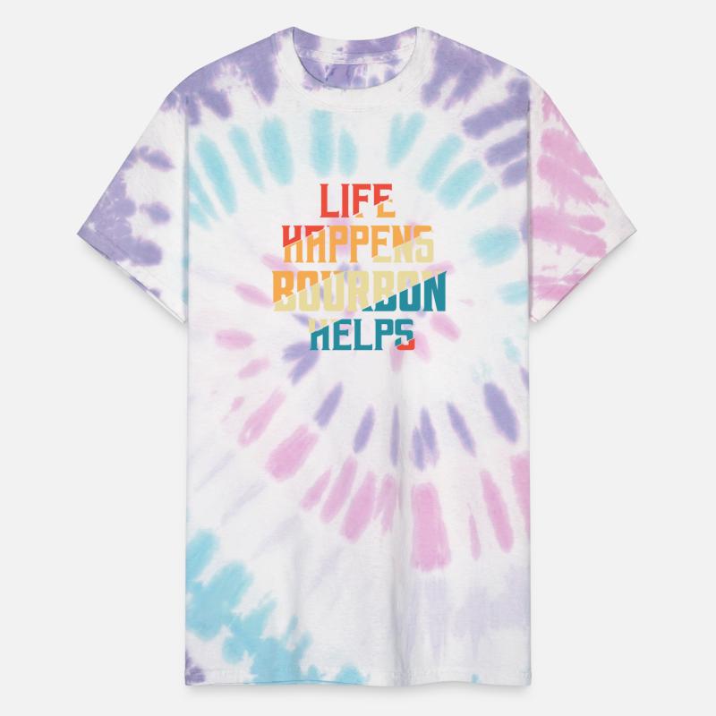 Life Happens Bourbon Helps Drinking Whiskey