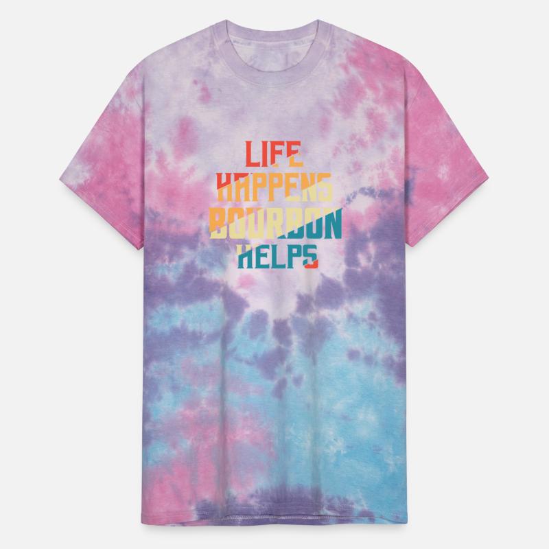 Life Happens Bourbon Helps Drinking Whiskey