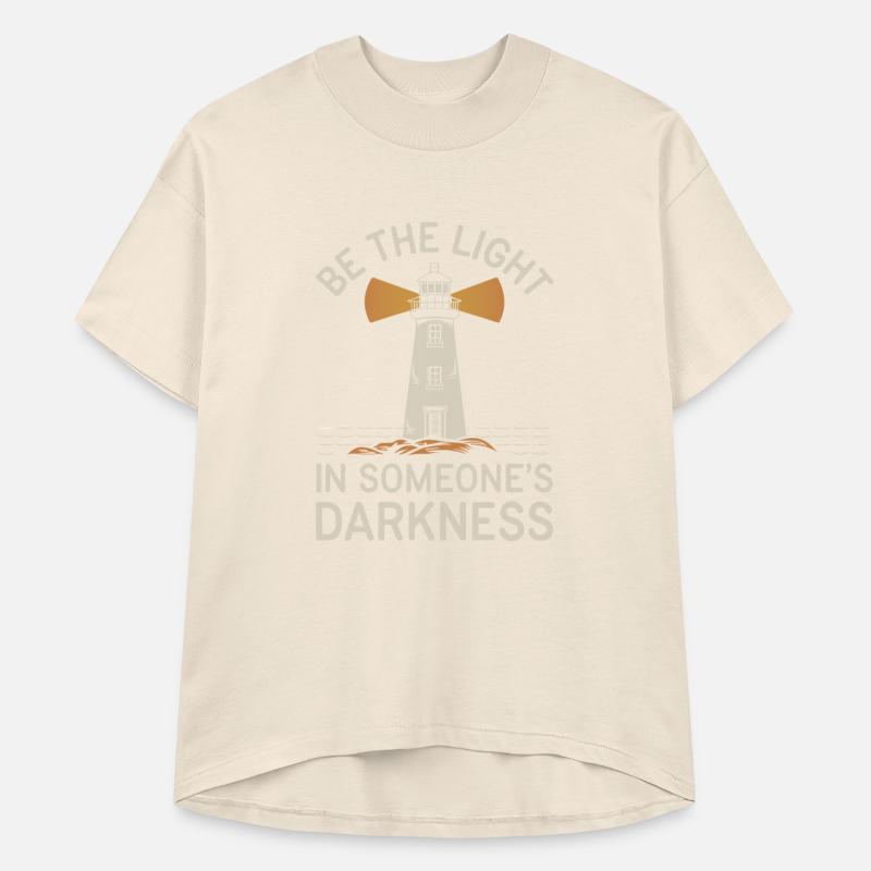 Lighthouse motivational saying - Positive thinking