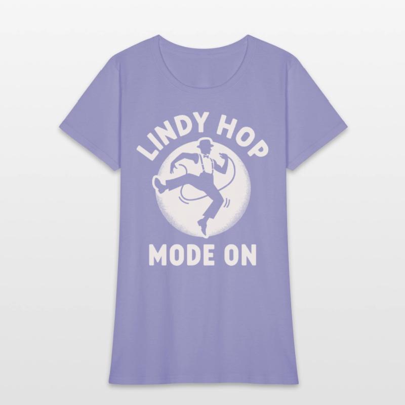 Lindy Hop Dancer Embraces Swing Dance Moves in