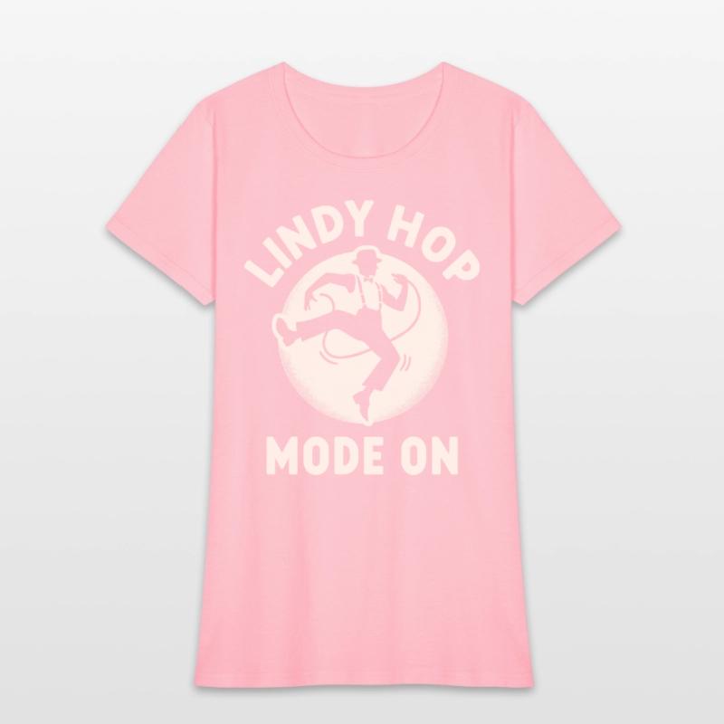 Lindy Hop Dancer Embraces Swing Dance Moves in