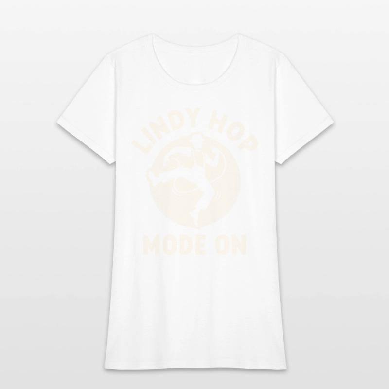 Lindy Hop Dancer Embraces Swing Dance Moves in