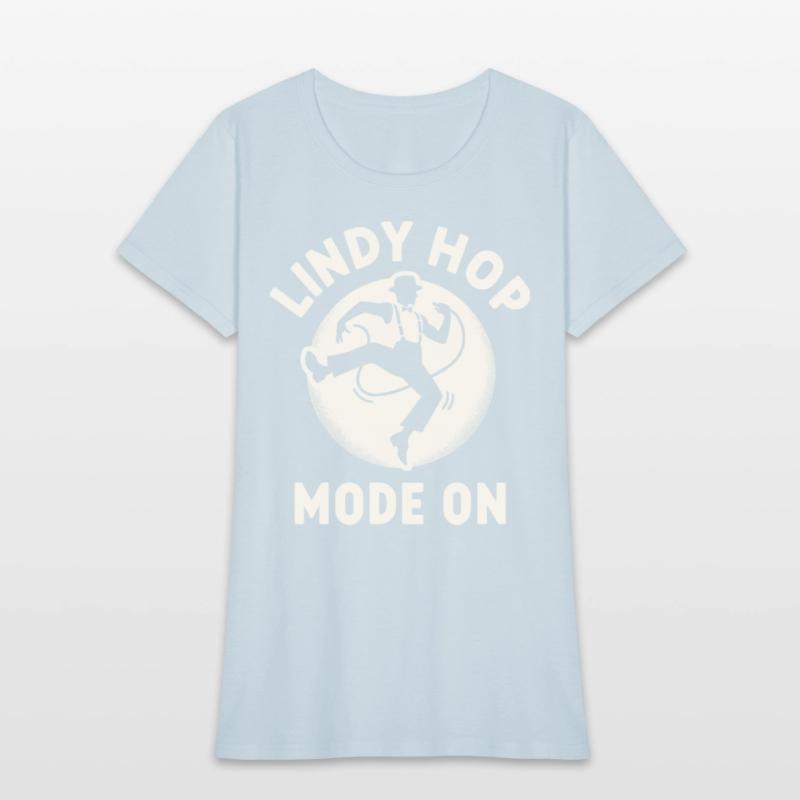 Lindy Hop Dancer Embraces Swing Dance Moves in