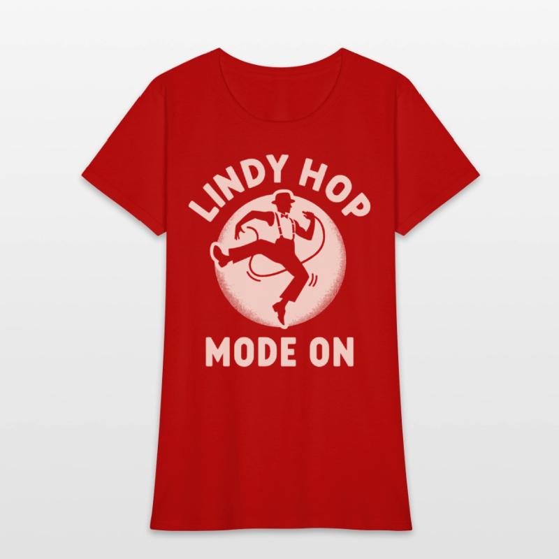 Lindy Hop Dancer Embraces Swing Dance Moves in