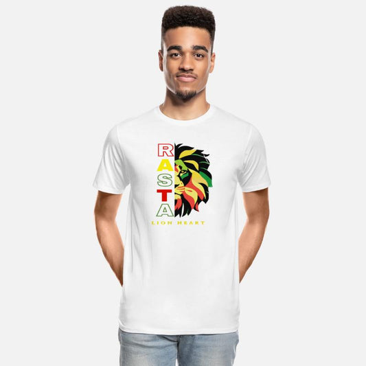 Lion Heart Rasta T shirt and Hoodies