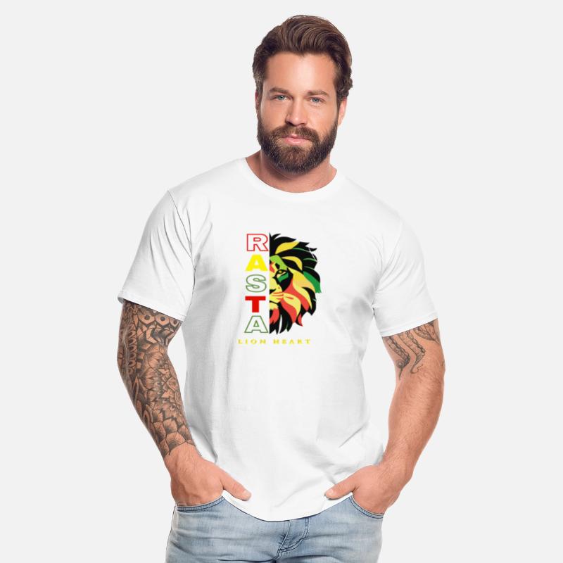 Lion Heart Rasta T shirt and Hoodies