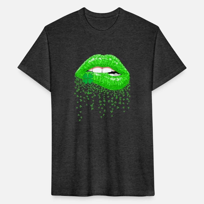 Lips Sexy Green Cool Irish Shamrock St Patricks Dy