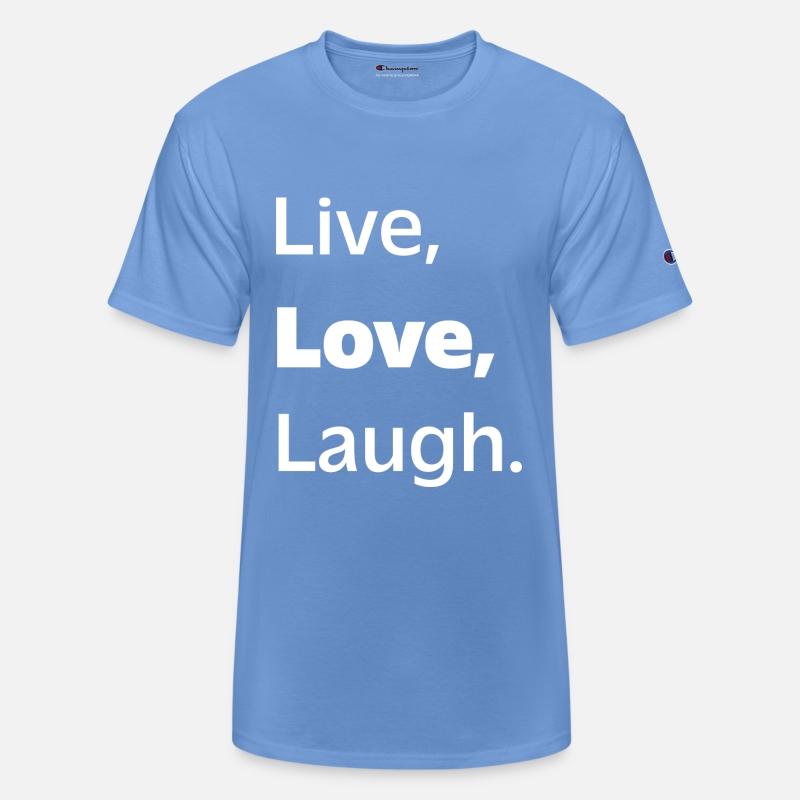 Live, Love, Laugh: Inspiring Reminder to Embrace