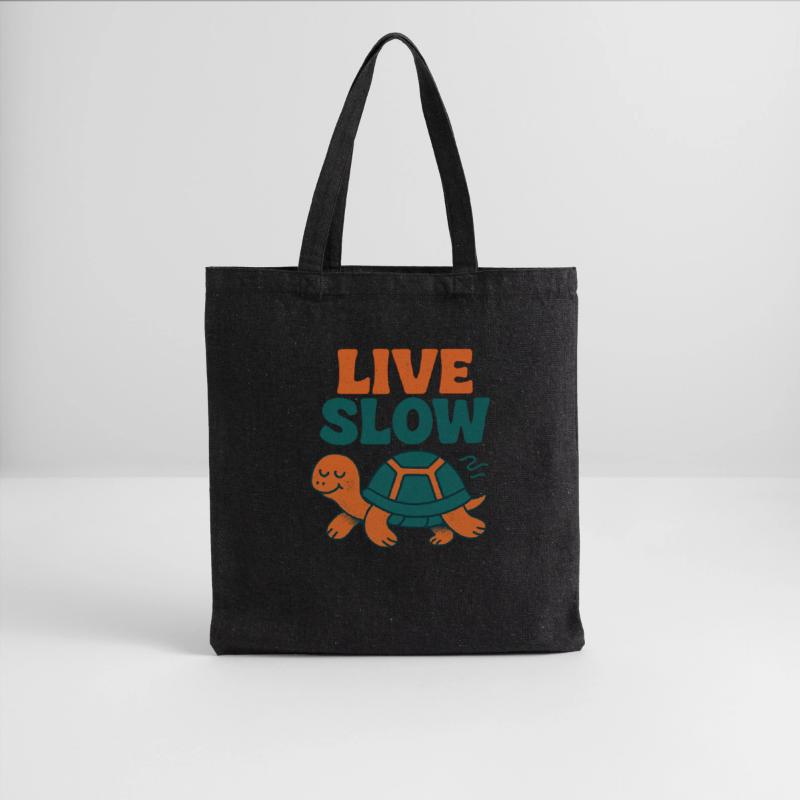 Live Slow Turtle Chill Life Design