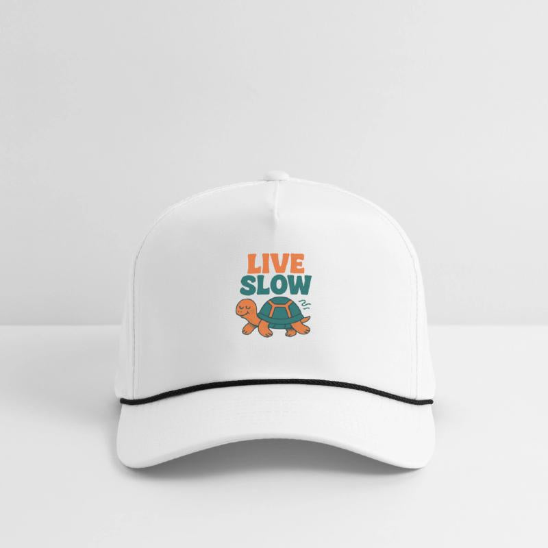 Live Slow Turtle Chill Life Design