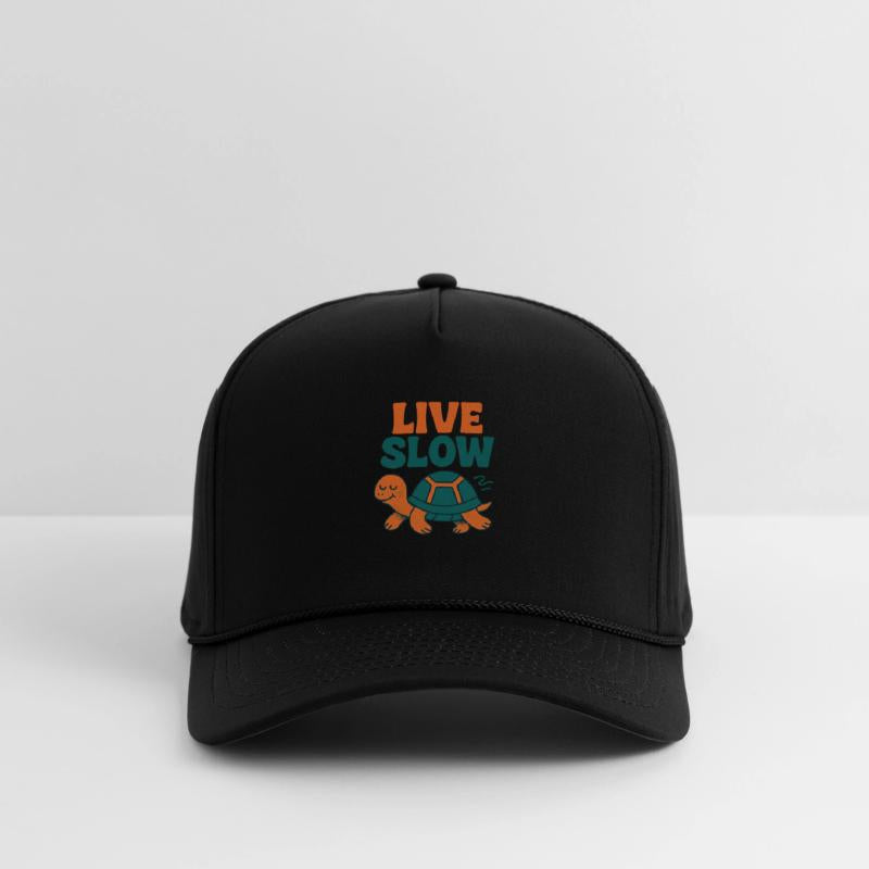 Live Slow Turtle Chill Life Design
