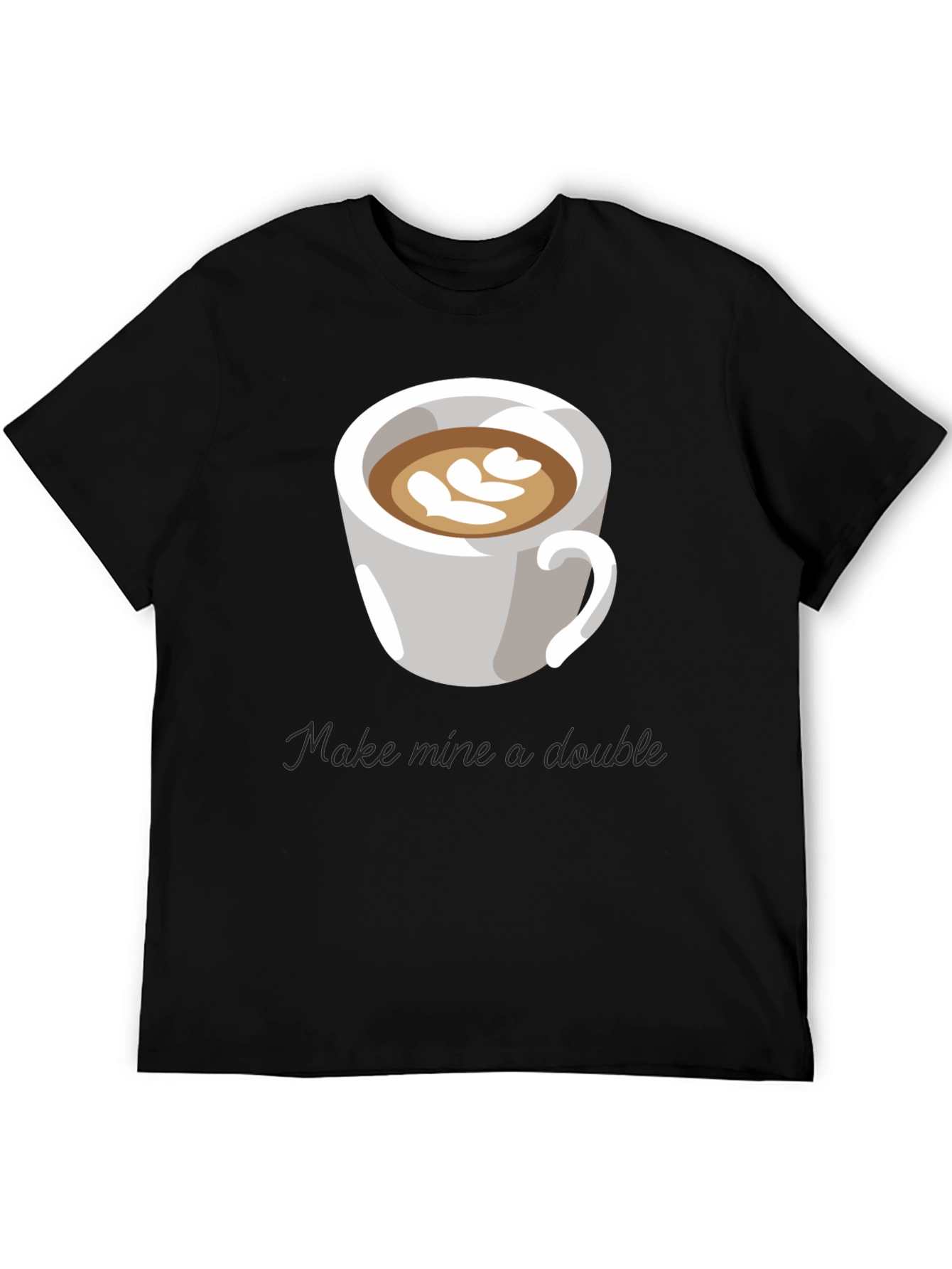 Coffee Lovers Tee: Make Mine a Double