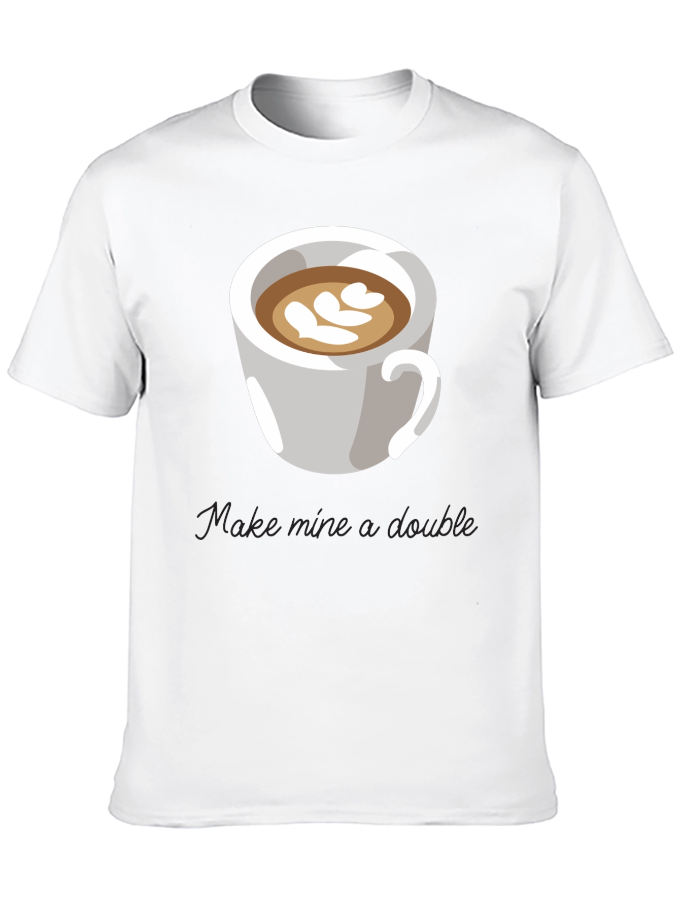 Coffee Lovers Tee: Make Mine a Double