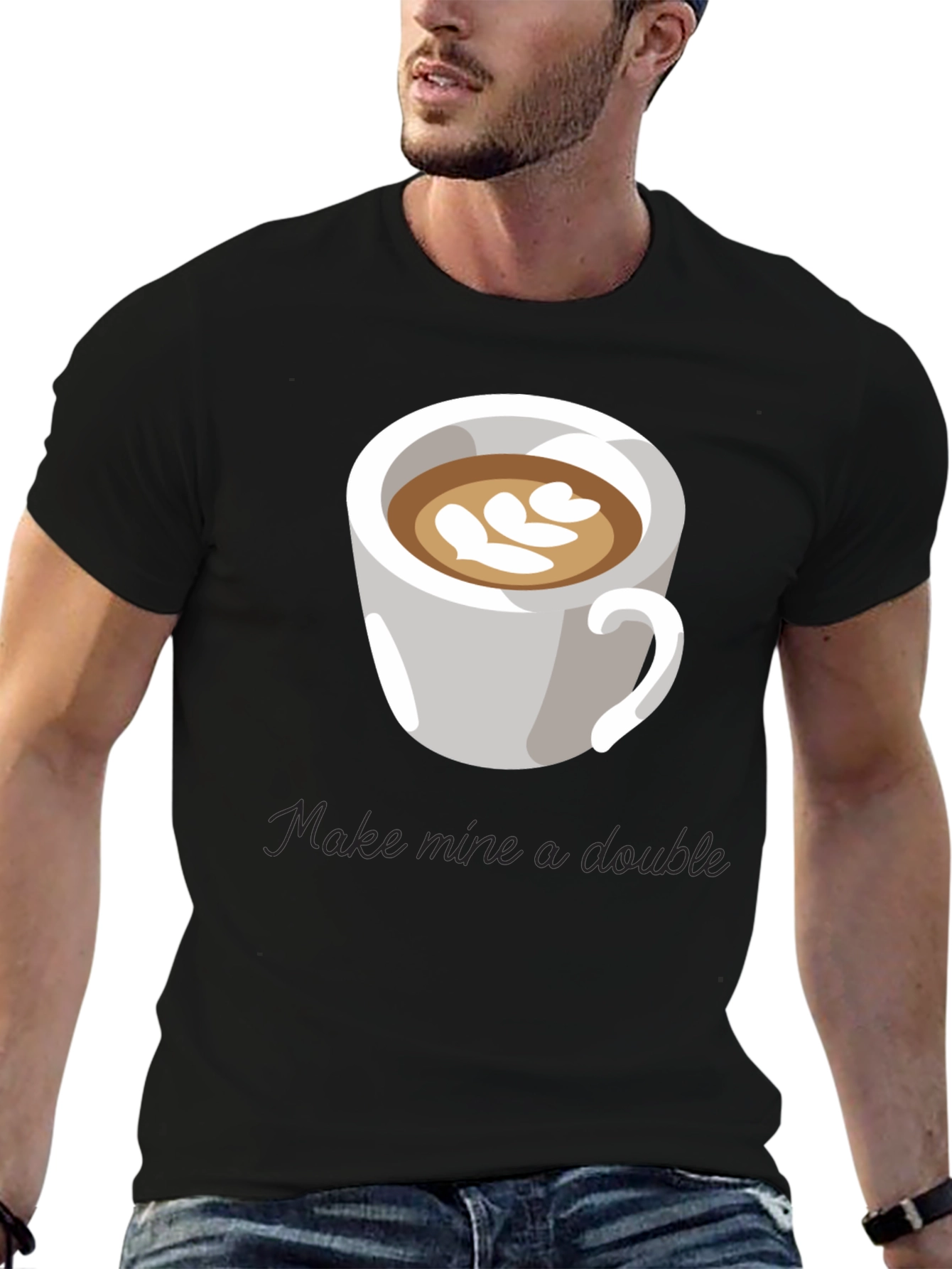 Coffee Lovers Tee: Make Mine a Double