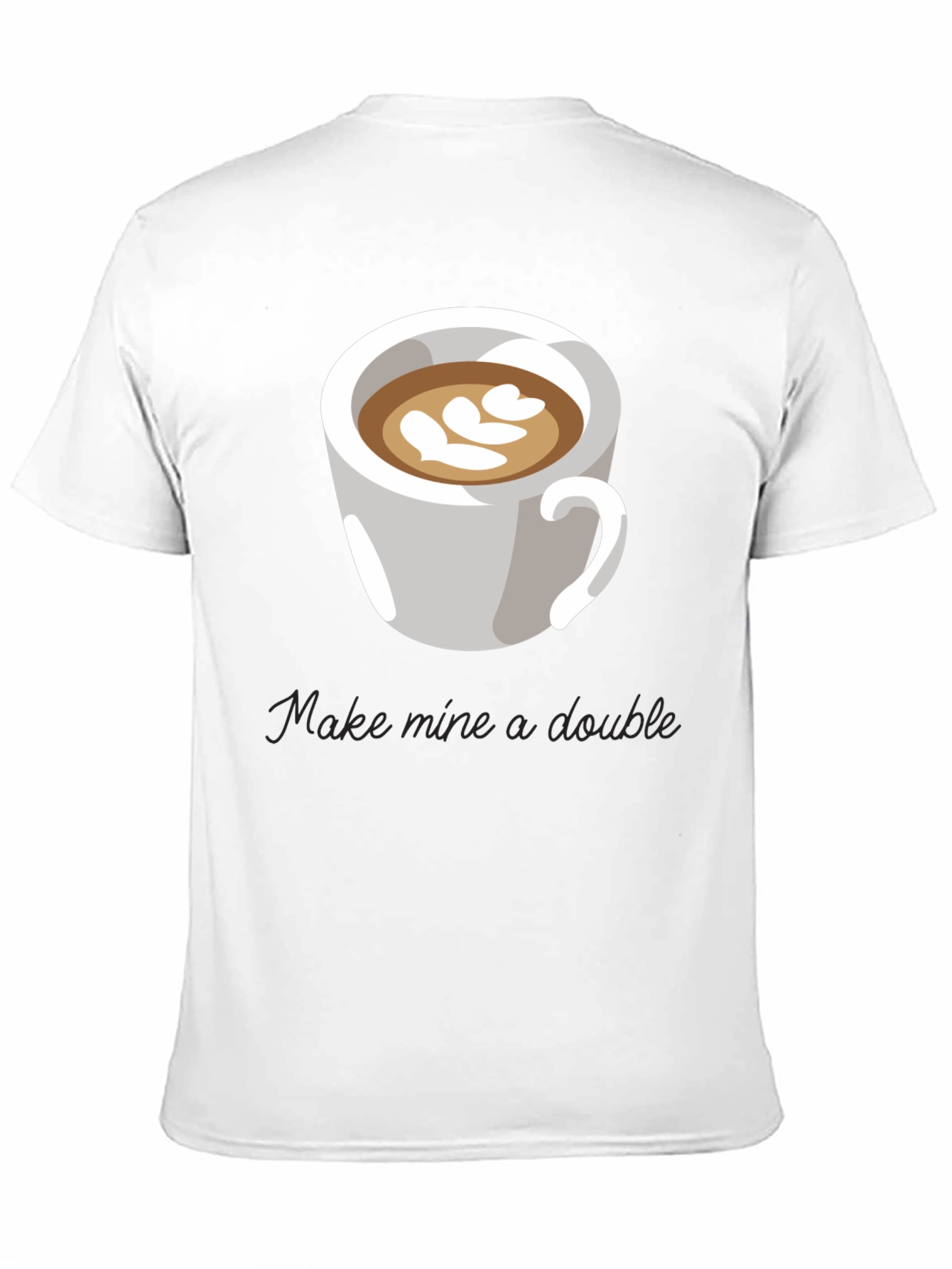 Coffee Lovers Tee: Make Mine a Double