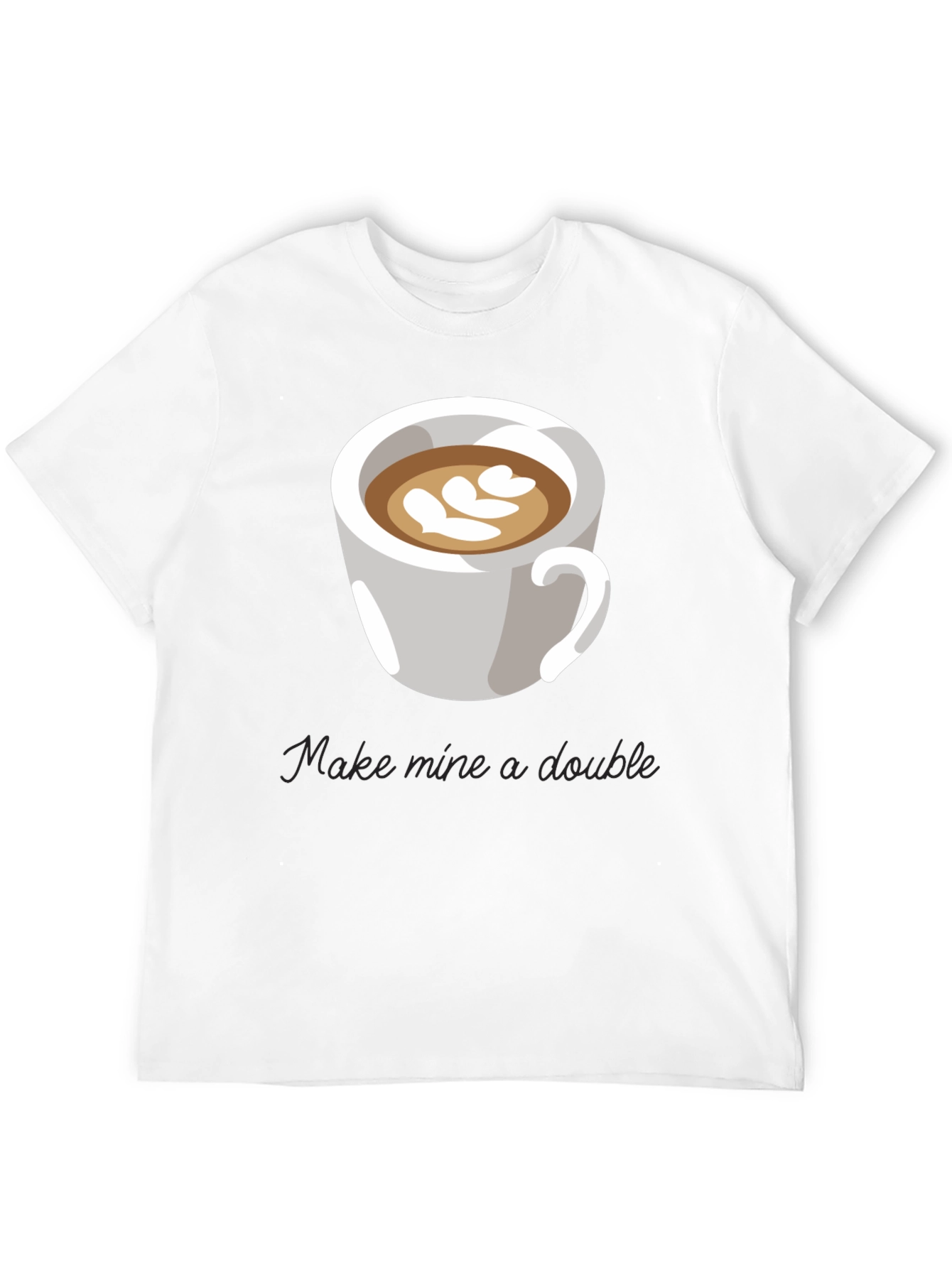 Coffee Lovers Tee: Make Mine a Double