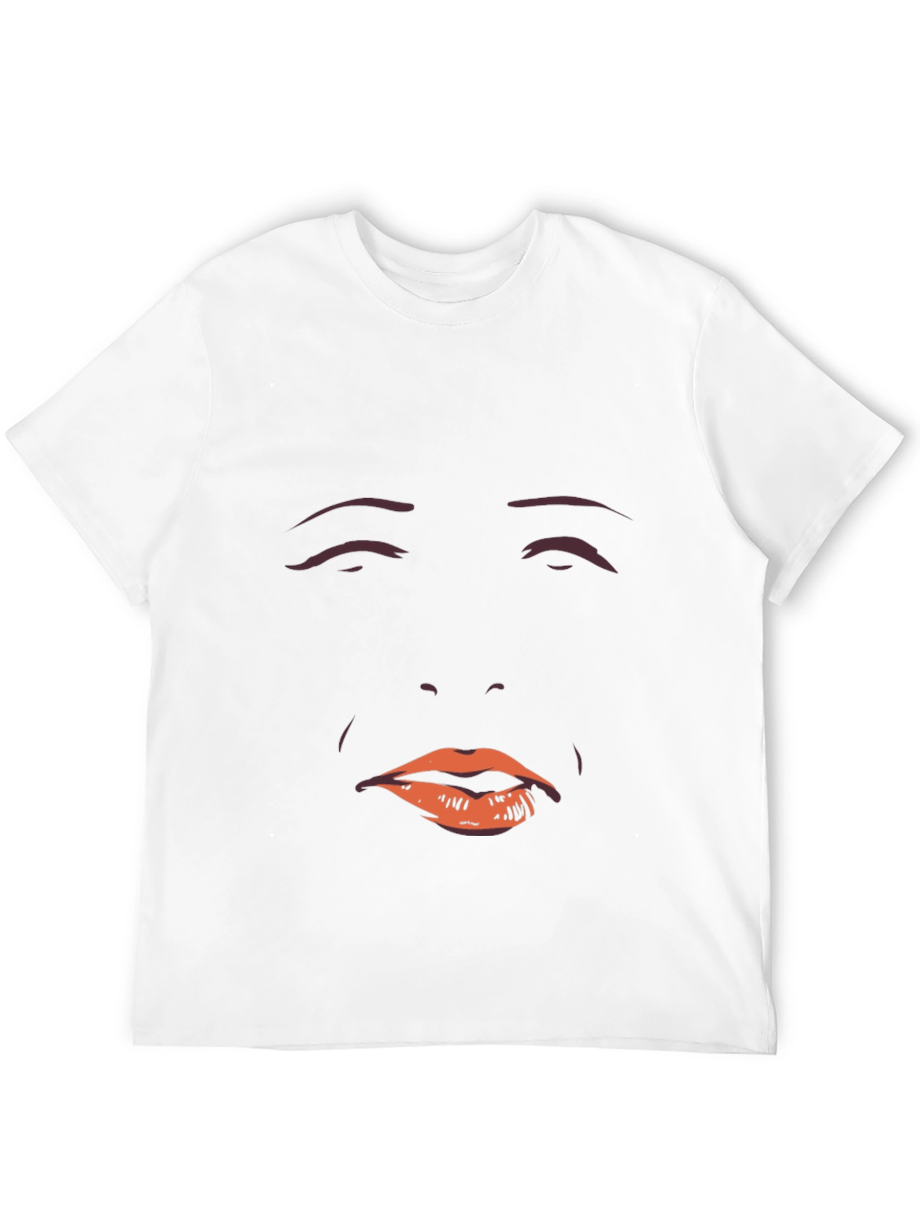 Mysterious Face Graphic Tee - Unisex Soft Cotton T-Shirt