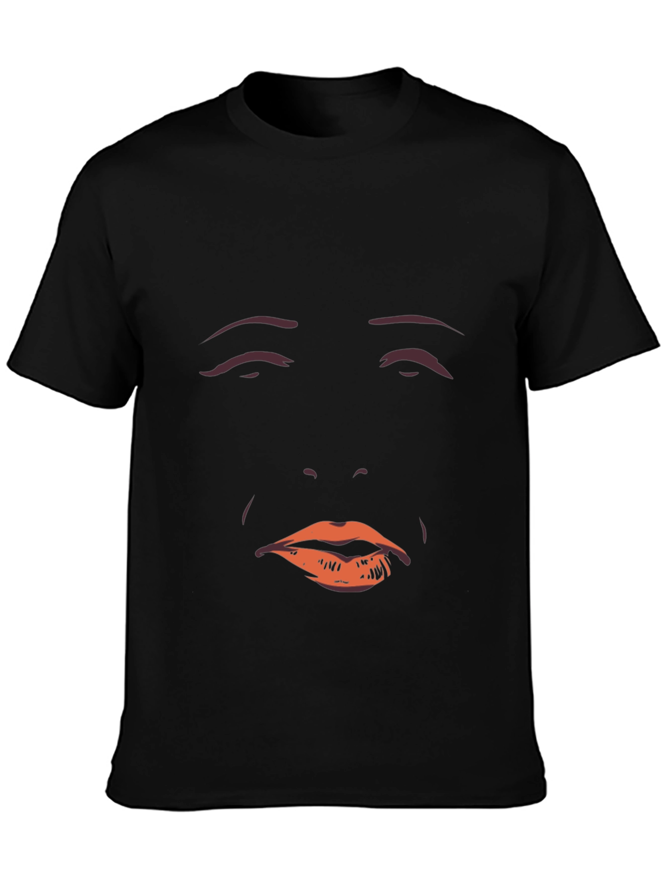Mysterious Face Graphic Tee - Unisex Soft Cotton T-Shirt