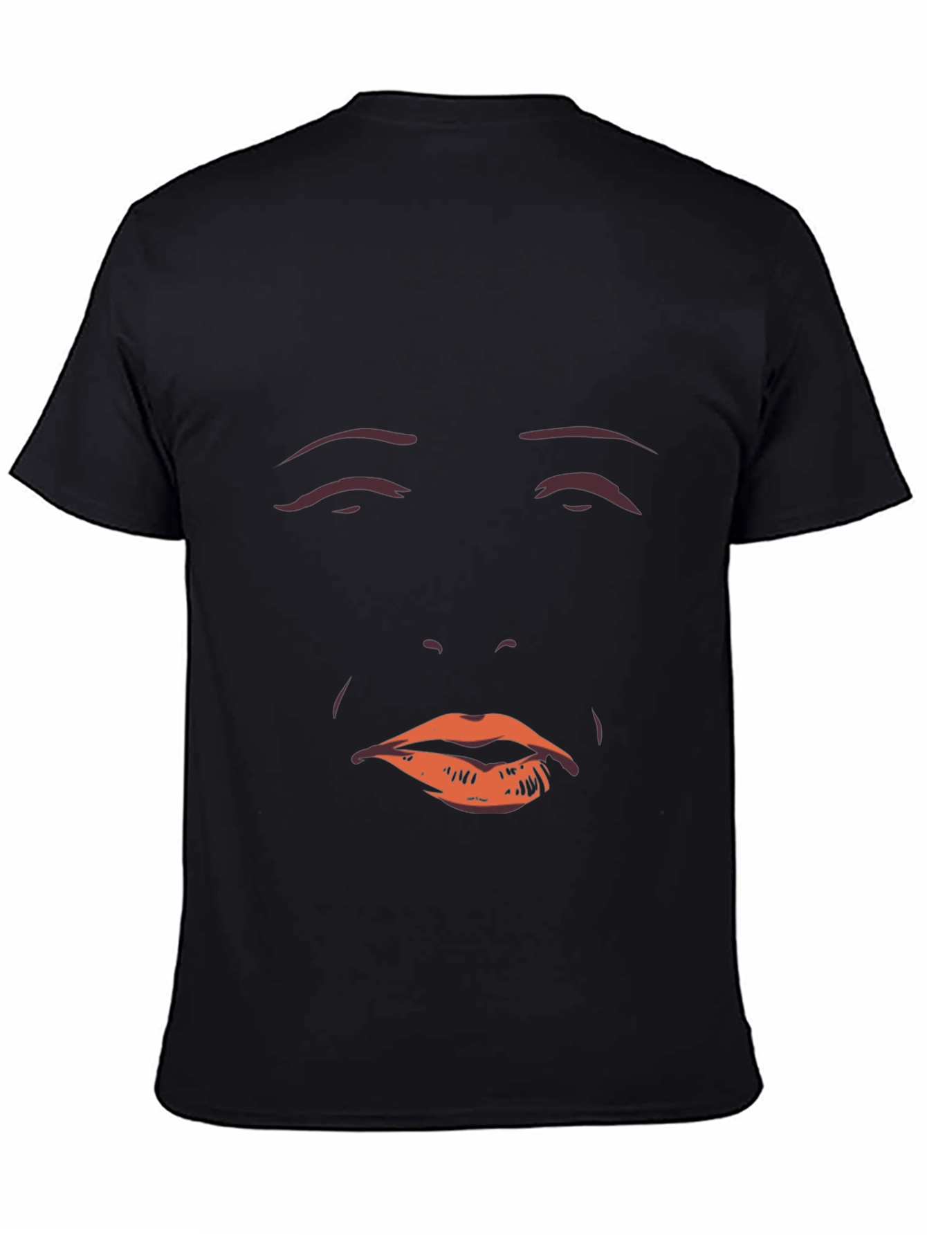 Mysterious Face Graphic Tee - Unisex Soft Cotton T-Shirt