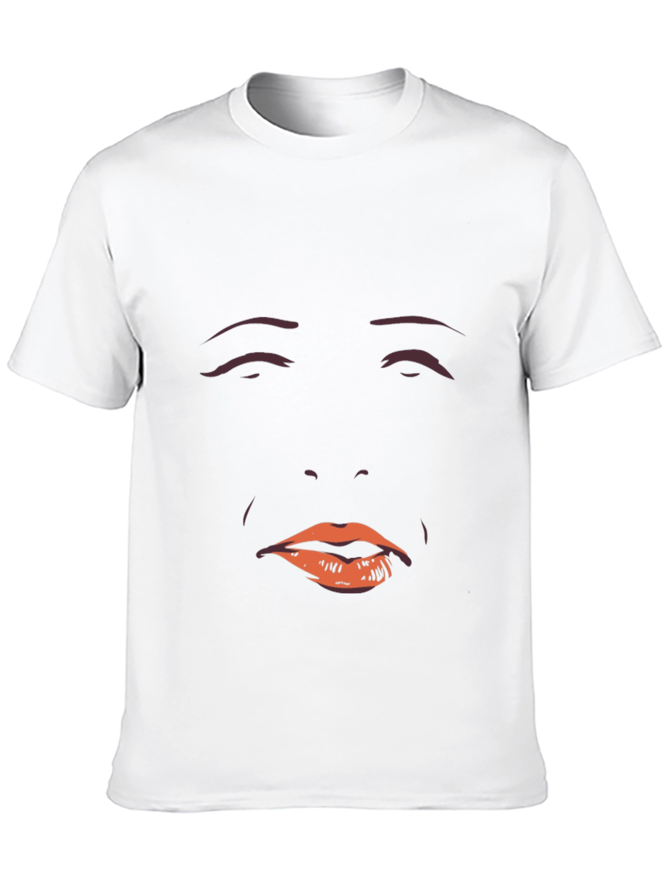 Mysterious Face Graphic Tee - Unisex Soft Cotton T-Shirt