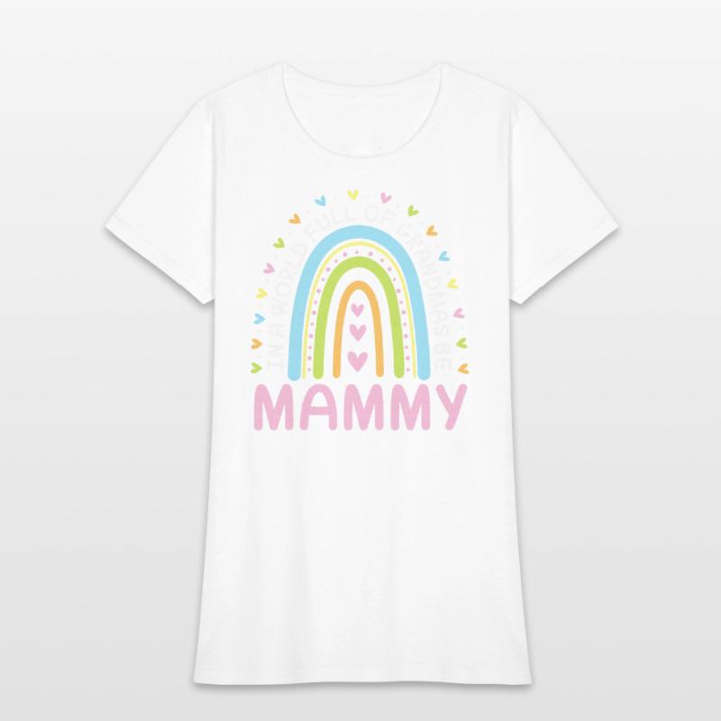 Lovely Hearts Rainbow In A World Full Of Grandmas