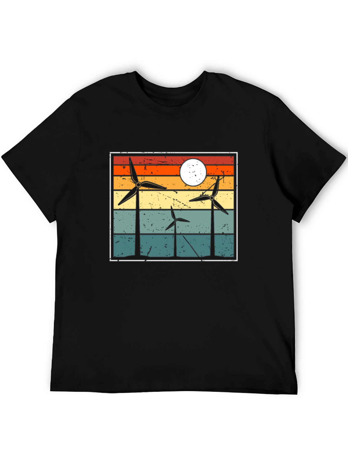 Wind Turbine Graphic Tee