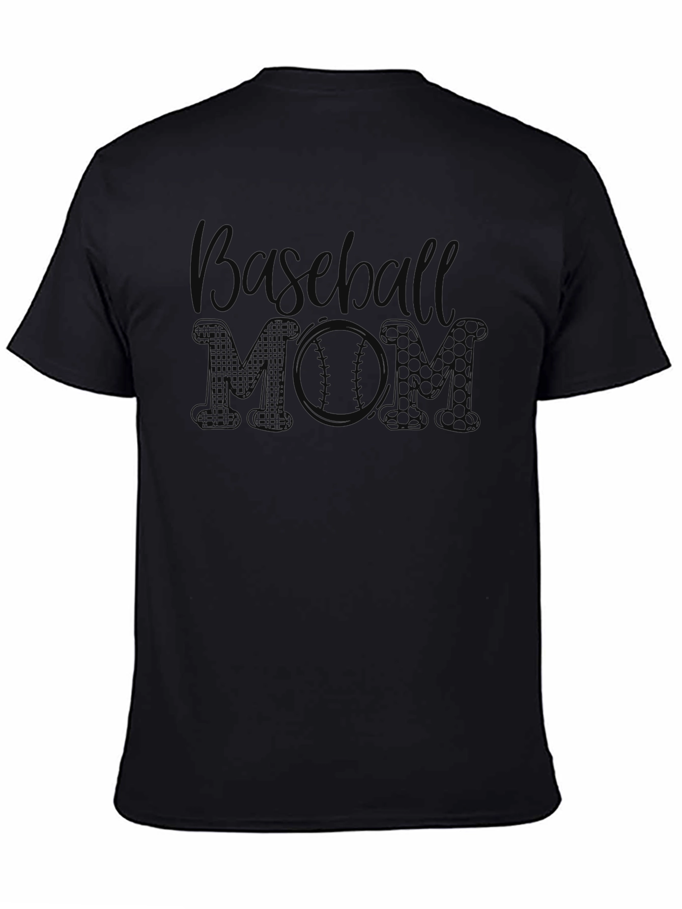 Baseball MOM Graphic T-Shirt