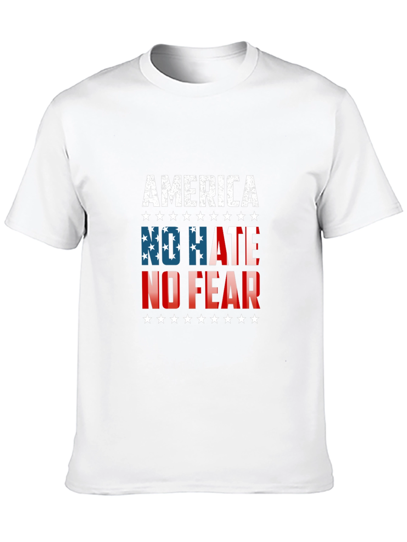 America No Hate No Fear Graphic Tee