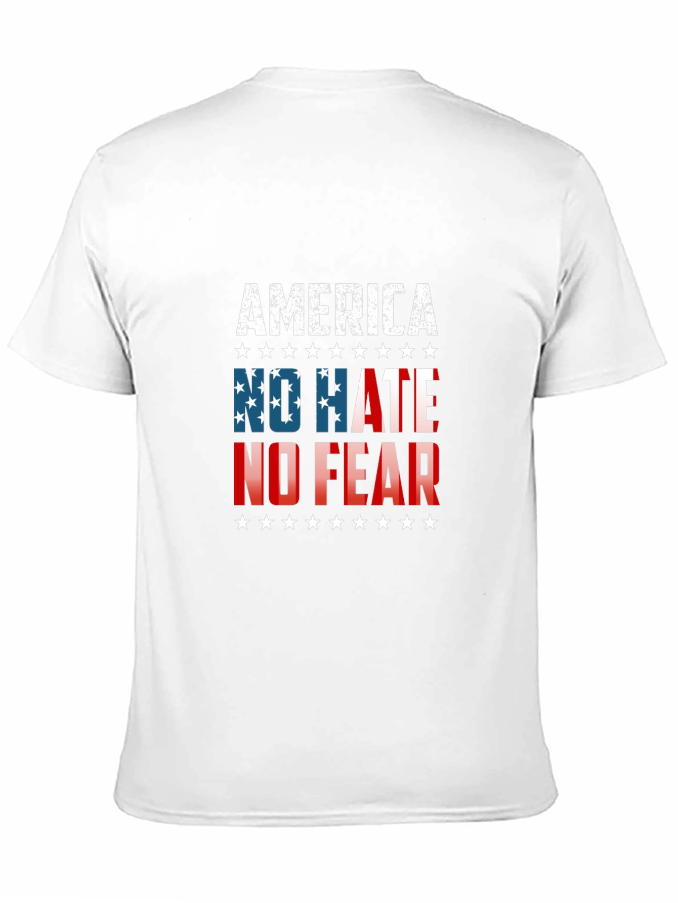 America No Hate No Fear Graphic Tee