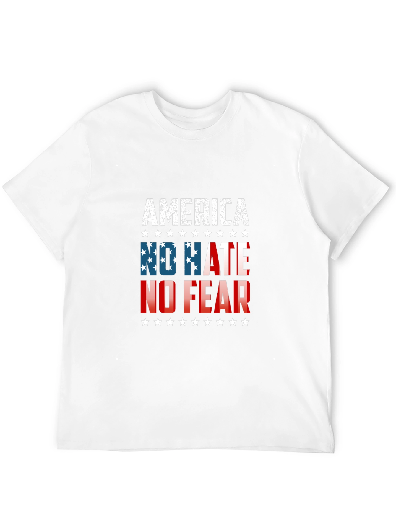 America No Hate No Fear Graphic Tee