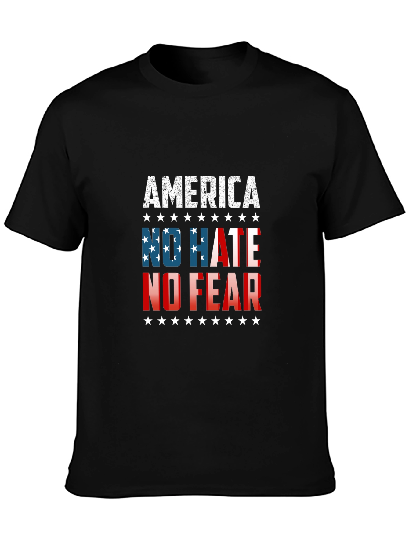 America No Hate No Fear Graphic Tee