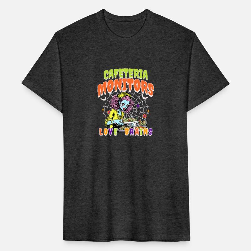 Lunch Ladies Love Brains Halloween Team