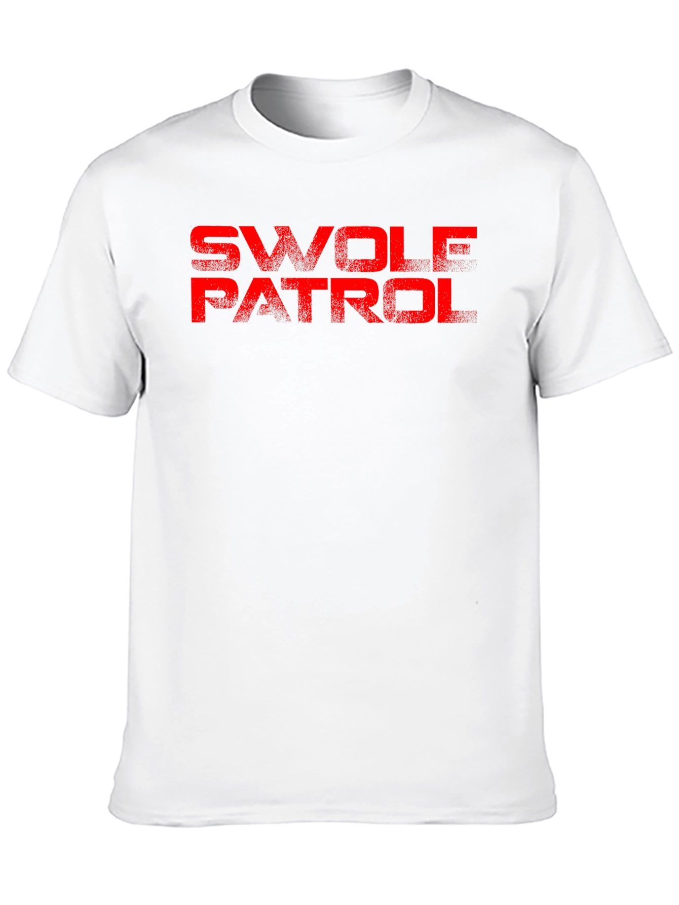 Swole Patrol Graphic T-Shirt - Black