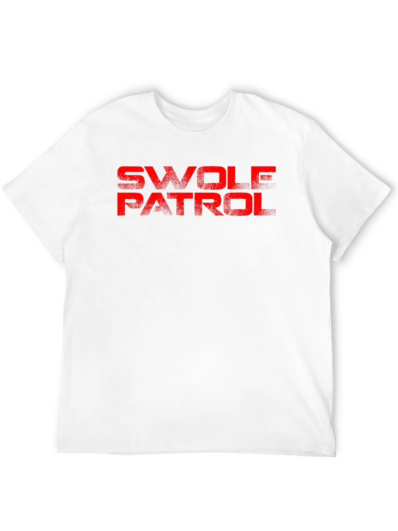 Swole Patrol Graphic T-Shirt - Black