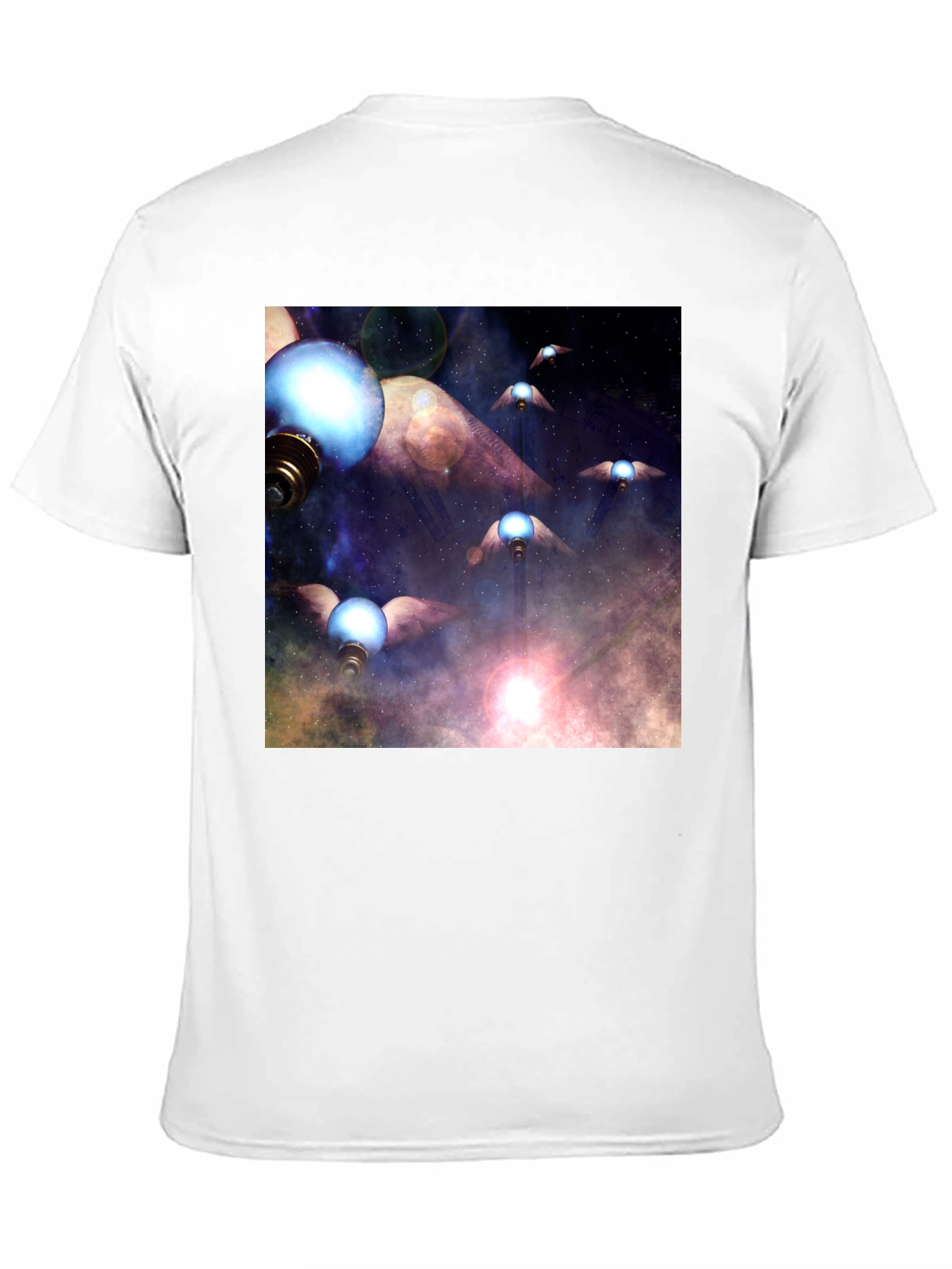 Galaxy Flying Bulbs T-Shirt