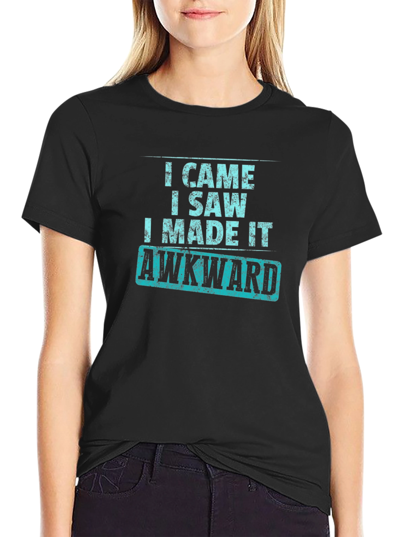 Awkward T-Shirt - Funny Slogan Tee