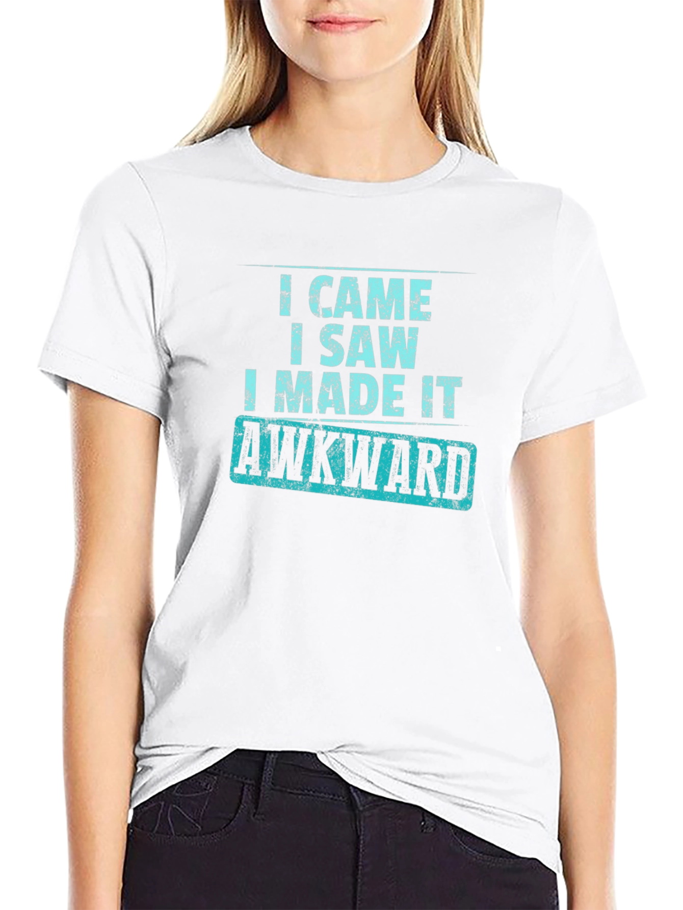 Awkward T-Shirt - Funny Slogan Tee