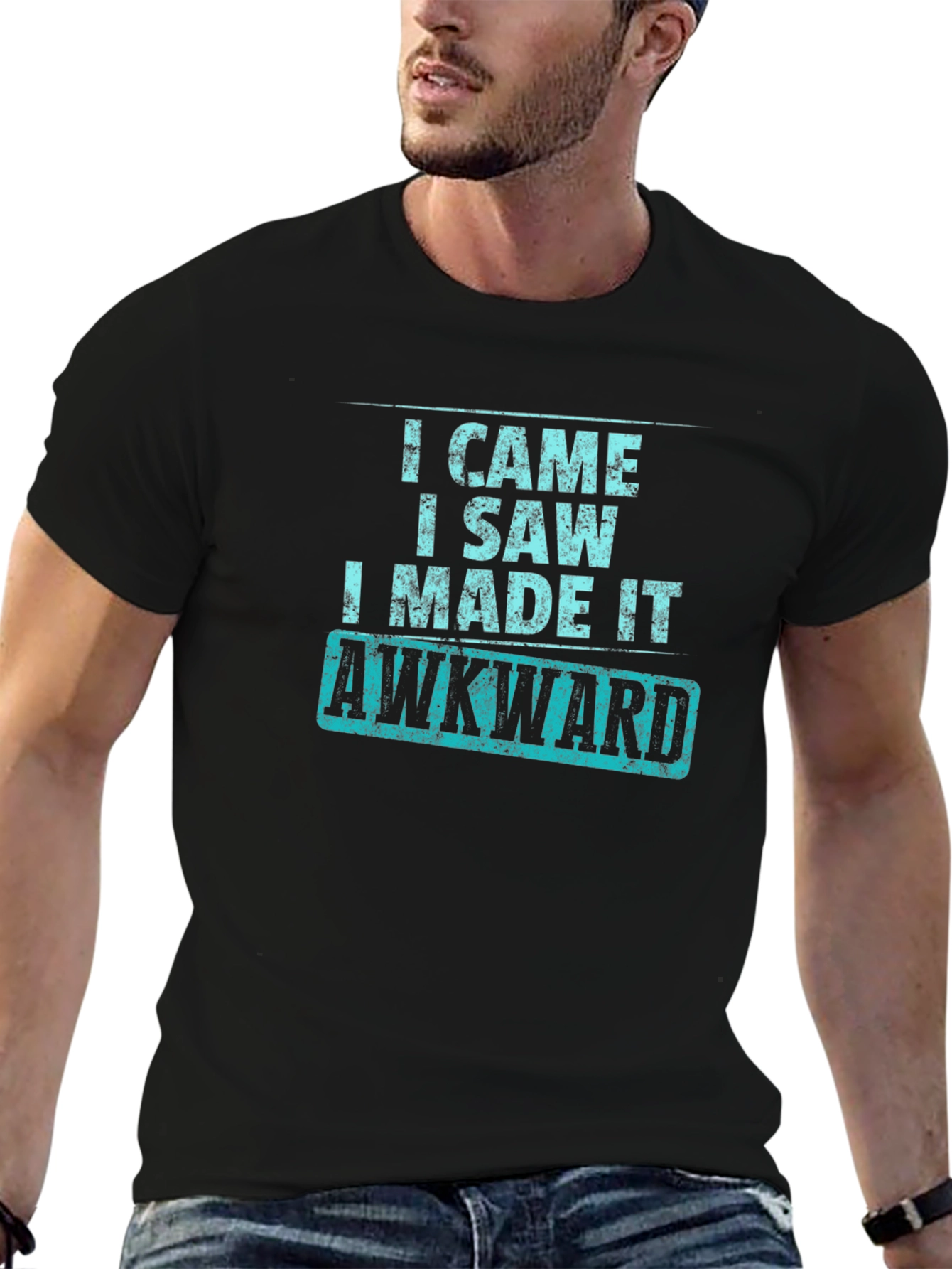 Awkward T-Shirt - Funny Slogan Tee