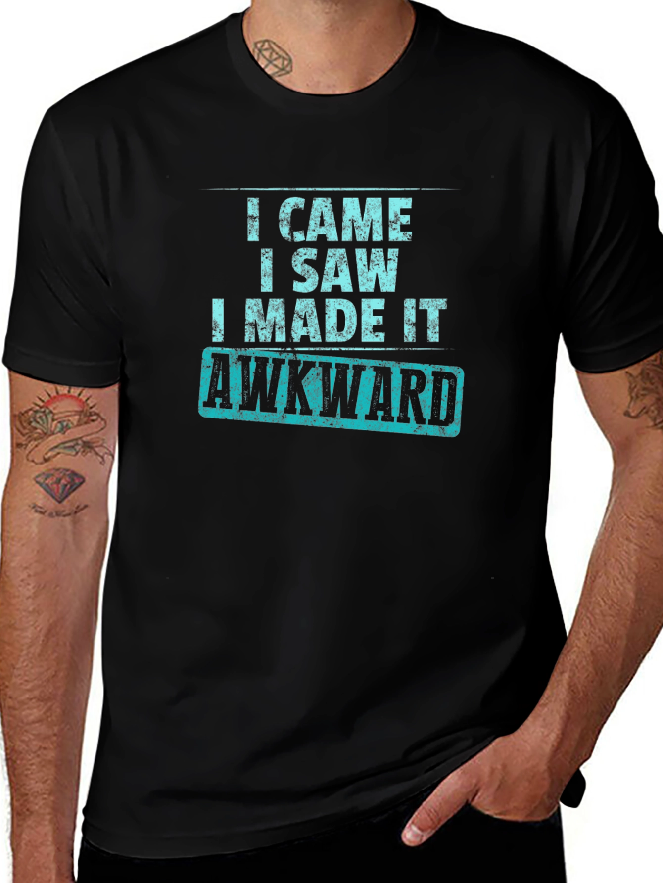 Awkward T-Shirt - Funny Slogan Tee