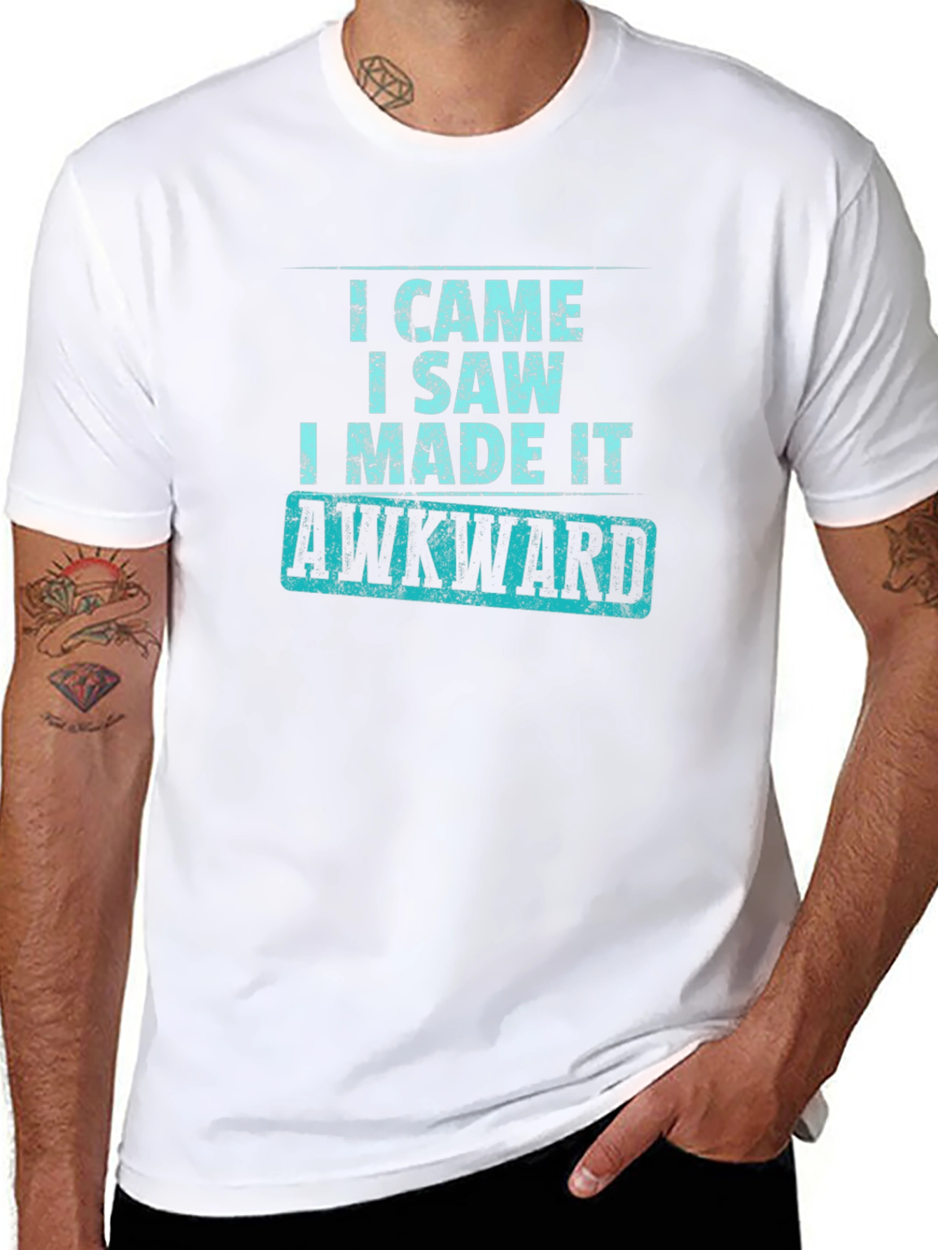 Awkward T-Shirt - Funny Slogan Tee